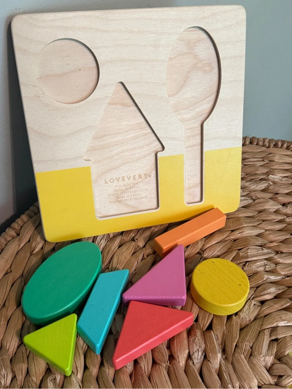 Lovevery Double-Sided Sunny Day Puzzle